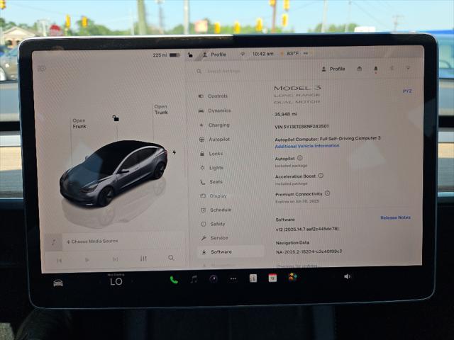 used 2022 Tesla Model 3 car, priced at $26,998