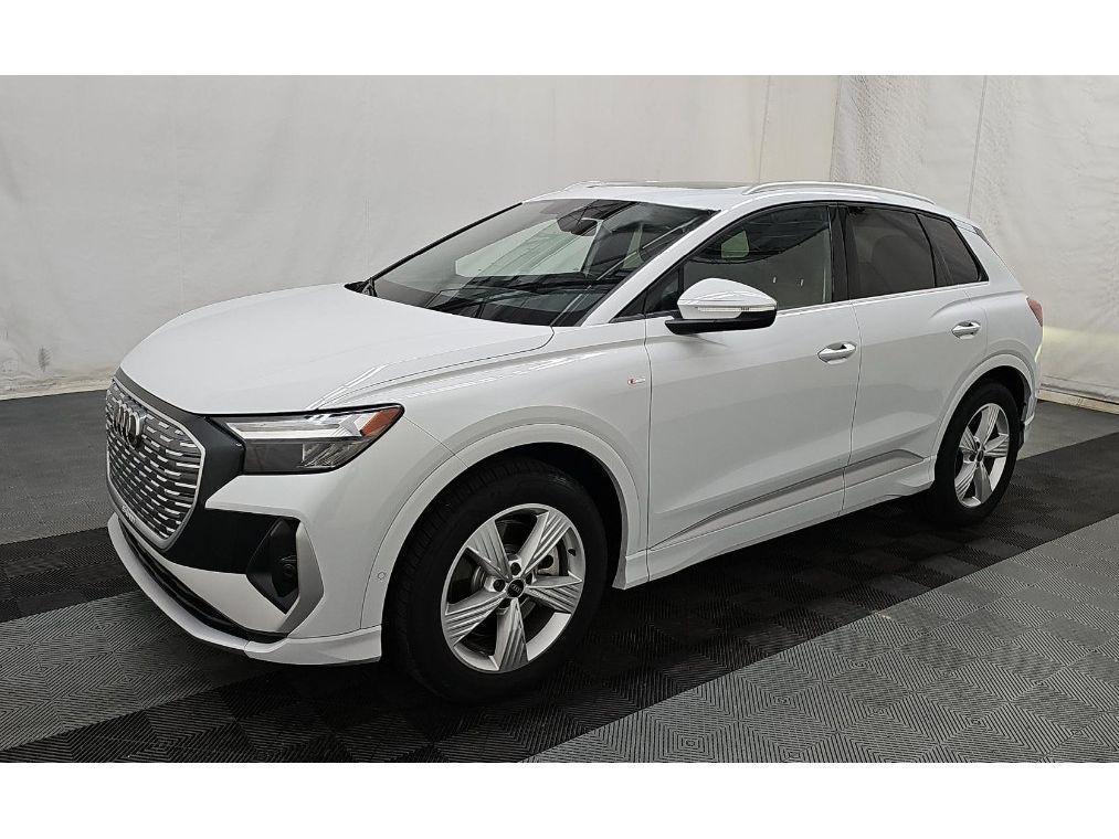used 2024 Audi Q4 e-tron car, priced at $34,998