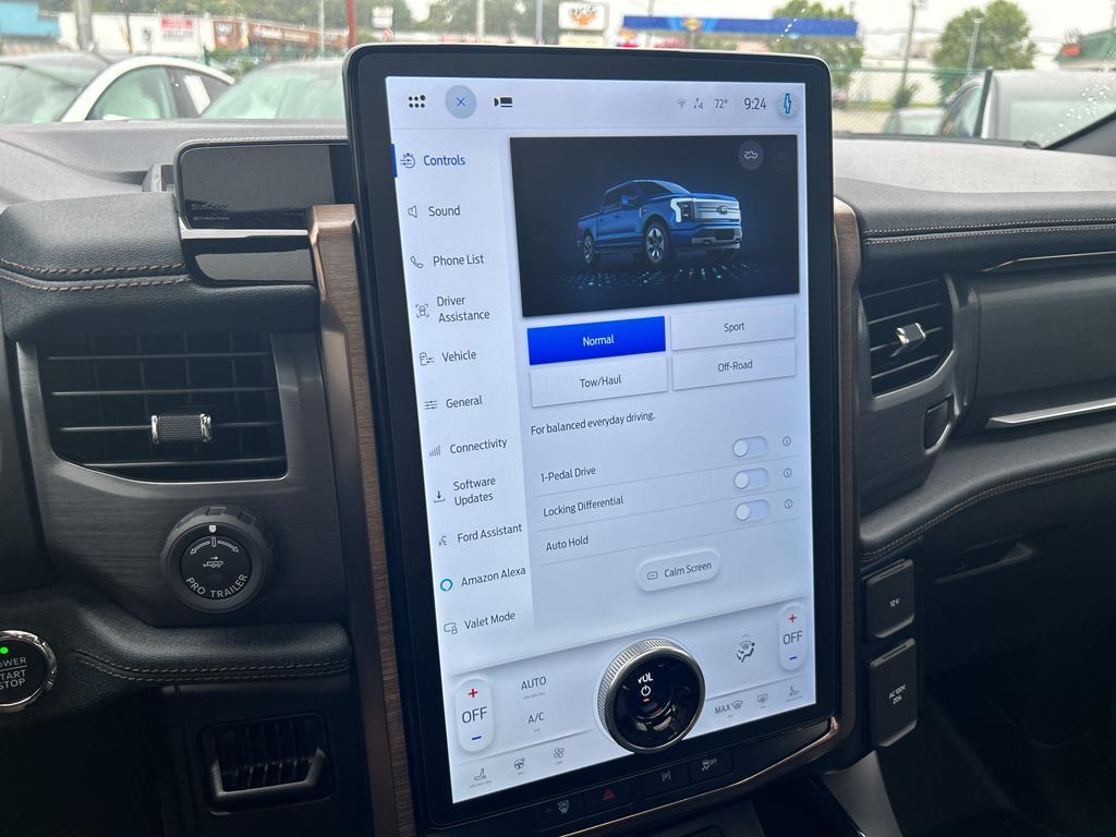 used 2024 Ford F-150 Lightning car, priced at $57,234