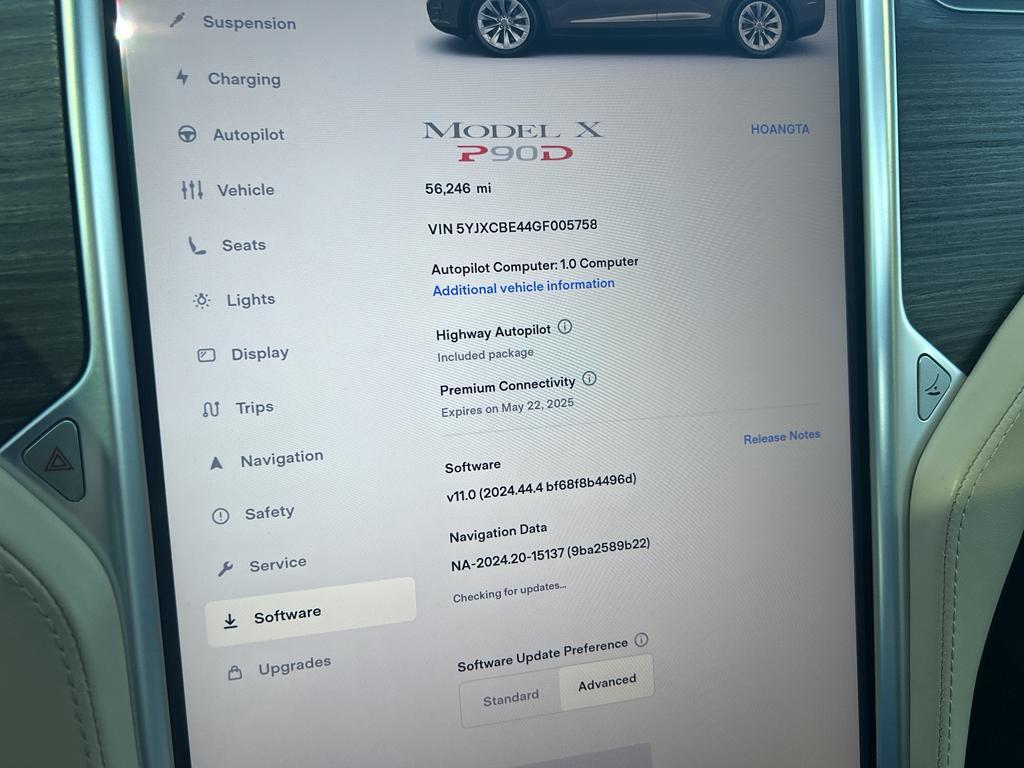 used 2016 Tesla Model X car, priced at $27,998