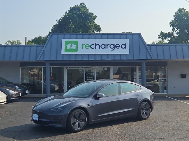 used 2022 Tesla Model 3 car, priced at $27,998