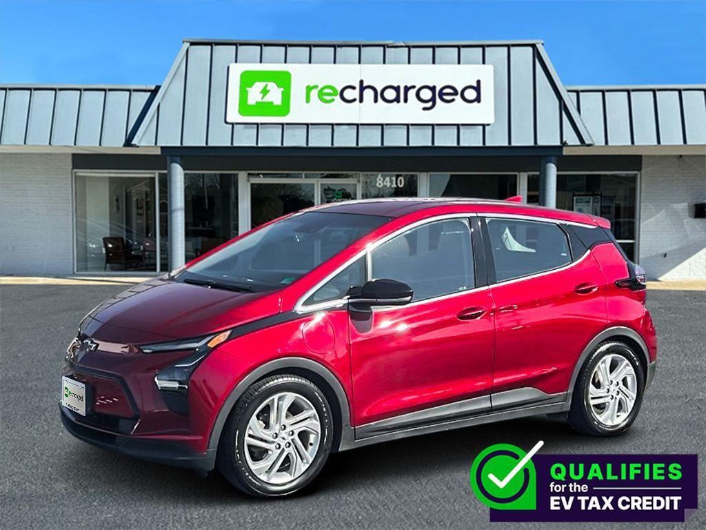 used 2022 Chevrolet Bolt EV car, priced at $13,397