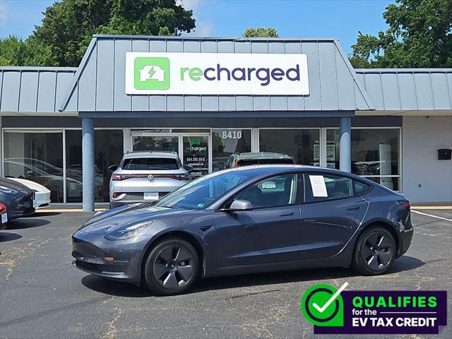 used 2022 Tesla Model 3 car, priced at $16,000