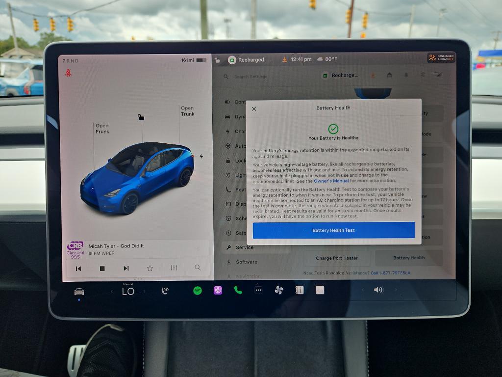 used 2021 Tesla Model Y car, priced at $28,599