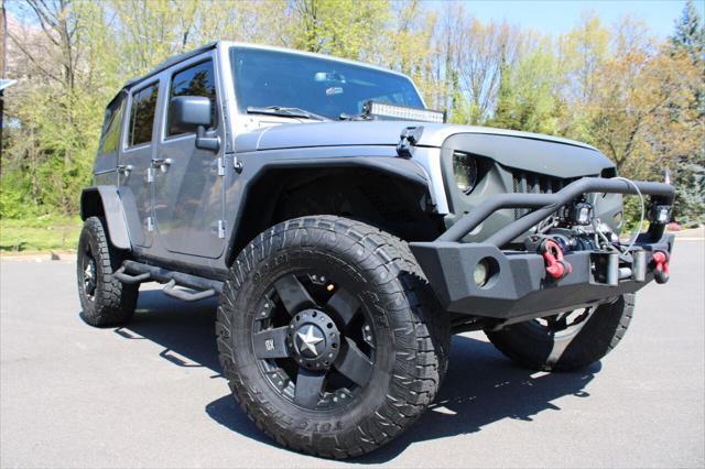 used 2017 Jeep Wrangler Unlimited car, priced at $18,999