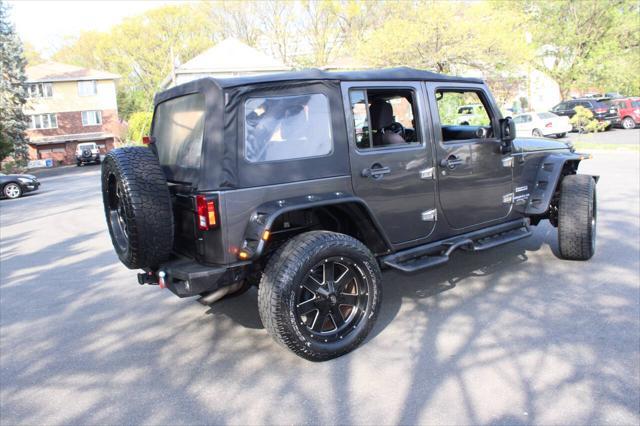 used 2014 Jeep Wrangler Unlimited car, priced at $15,500