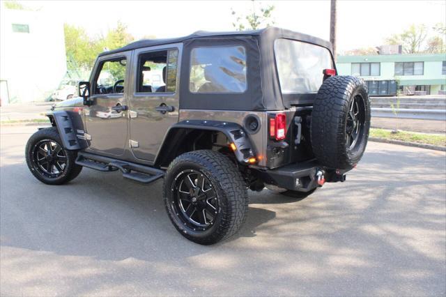 used 2014 Jeep Wrangler Unlimited car, priced at $15,500