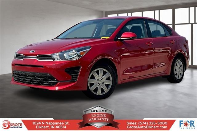 used 2021 Kia Rio car, priced at $13,356