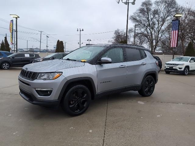 used 2018 Jeep Compass car, priced at $14,494