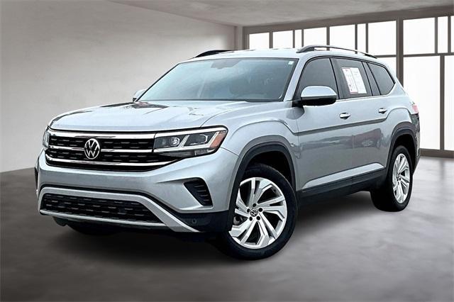 used 2021 Volkswagen Atlas car, priced at $23,982