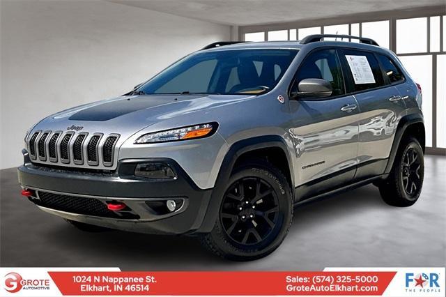 used 2016 Jeep Cherokee car, priced at $14,705
