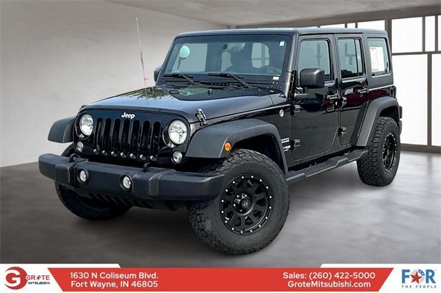 used 2018 Jeep Wrangler JK Unlimited car, priced at $24,096