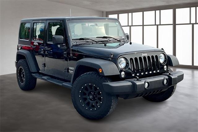 used 2018 Jeep Wrangler JK Unlimited car, priced at $24,096