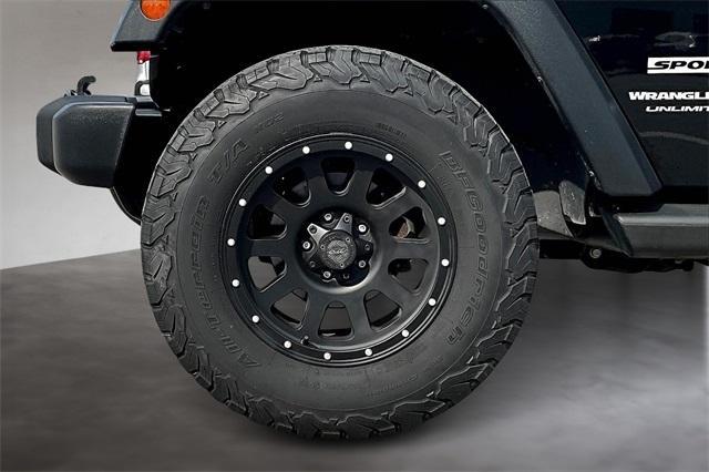 used 2018 Jeep Wrangler JK Unlimited car, priced at $24,096