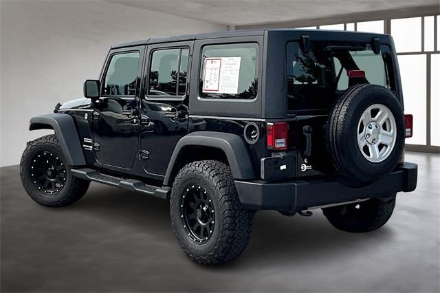 used 2018 Jeep Wrangler JK Unlimited car, priced at $24,096