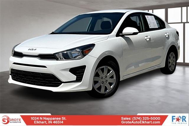 used 2022 Kia Rio car, priced at $13,356