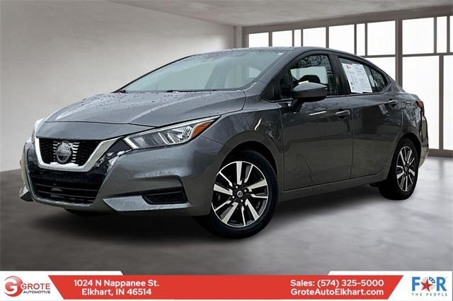 used 2021 Nissan Versa car, priced at $12,837