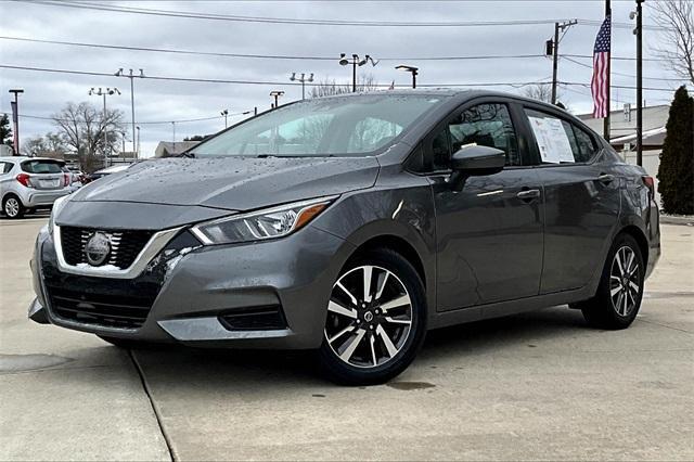 used 2021 Nissan Versa car, priced at $14,494