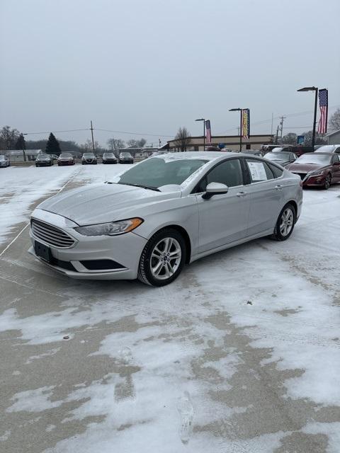 used 2018 Ford Fusion car, priced at $14,013