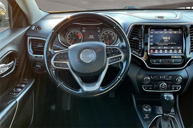 used 2021 Jeep Cherokee car, priced at $19,756