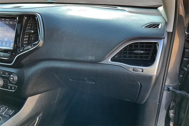 used 2021 Jeep Cherokee car, priced at $19,756