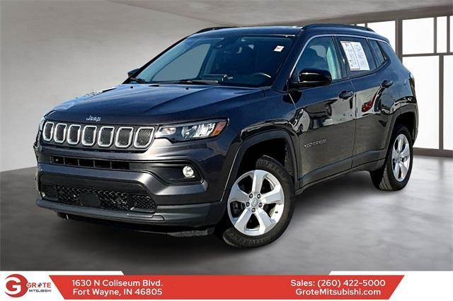 used 2022 Jeep Compass car, priced at $18,208
