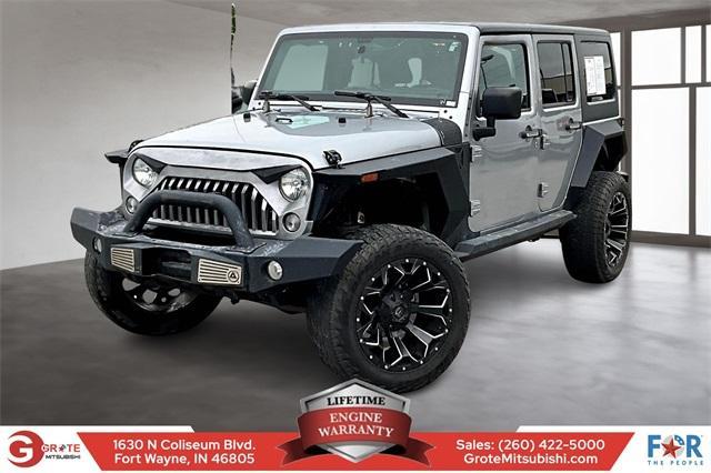 used 2015 Jeep Wrangler Unlimited car, priced at $19,993