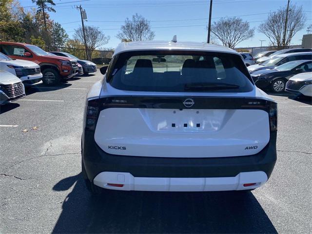 new 2025 Nissan Kicks car, priced at $24,914