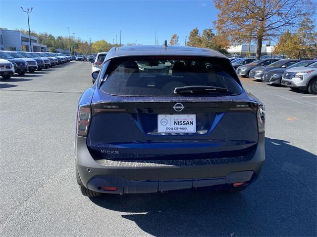 new 2025 Nissan Kicks car, priced at $25,498