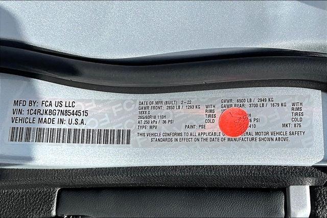 used 2022 Jeep Grand Cherokee L car, priced at $30,343