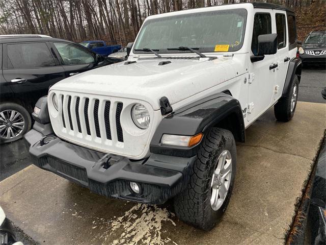 used 2021 Jeep Wrangler Unlimited car, priced at $29,475