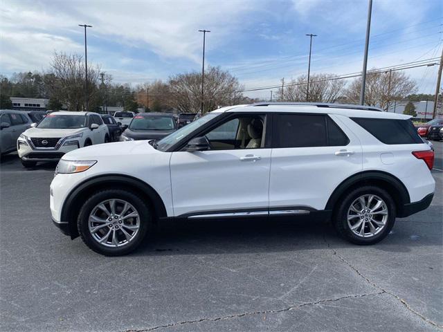 used 2022 Ford Explorer car, priced at $28,700