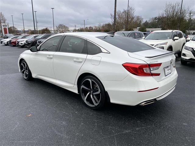 used 2021 Honda Accord car, priced at $22,999