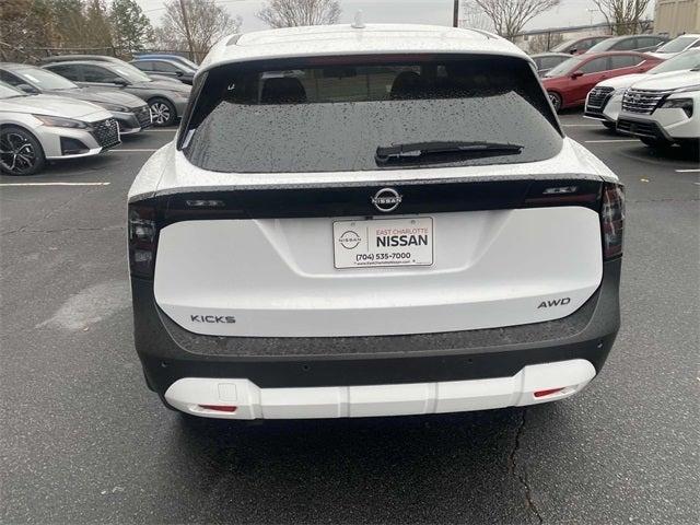 new 2025 Nissan Kicks car, priced at $26,541