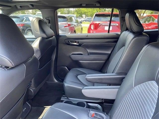 used 2023 Toyota Highlander car, priced at $37,000