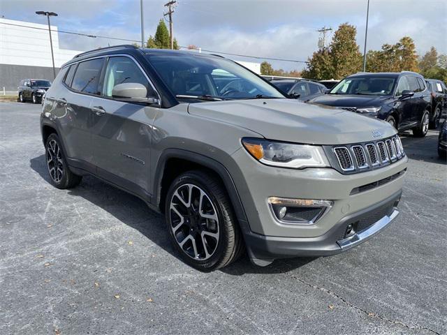 used 2021 Jeep Compass car, priced at $18,487