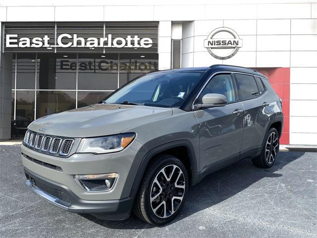 used 2021 Jeep Compass car, priced at $18,487