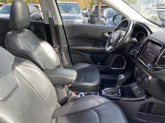 used 2021 Jeep Compass car, priced at $18,487