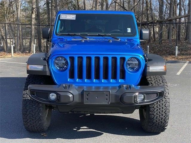 used 2022 Jeep Wrangler Unlimited car, priced at $43,991