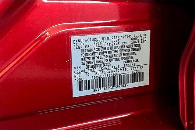 used 2024 Nissan Sentra car, priced at $22,000