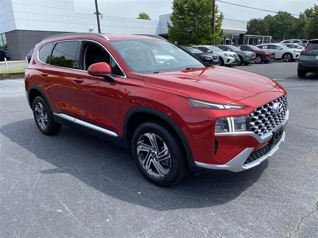 used 2022 Hyundai Santa Fe car, priced at $24,099