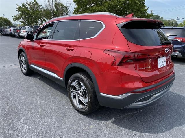 used 2022 Hyundai Santa Fe car, priced at $24,099