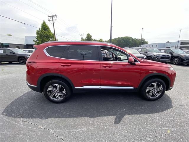 used 2022 Hyundai Santa Fe car, priced at $24,099