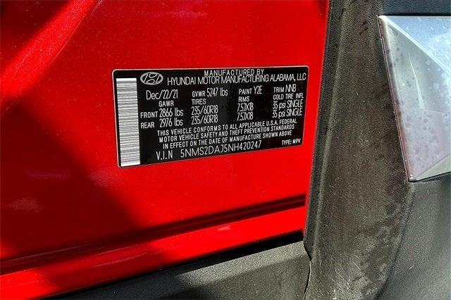 used 2022 Hyundai Santa Fe car, priced at $22,500