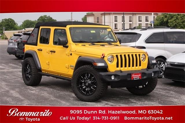 used 2019 Jeep Wrangler Unlimited car, priced at $22,944