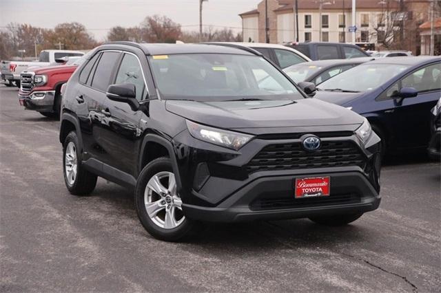 used 2021 Toyota RAV4 Hybrid car, priced at $27,455