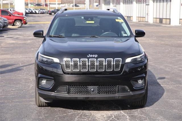used 2021 Jeep Cherokee car, priced at $22,555