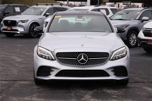 used 2020 Mercedes-Benz C-Class car, priced at $27,087