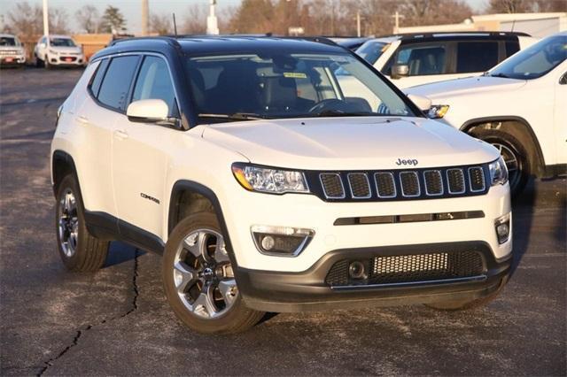 used 2021 Jeep Compass car, priced at $22,633