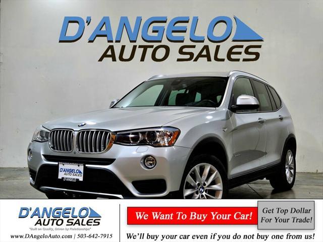 used 2017 BMW X3 car, priced at $17,995